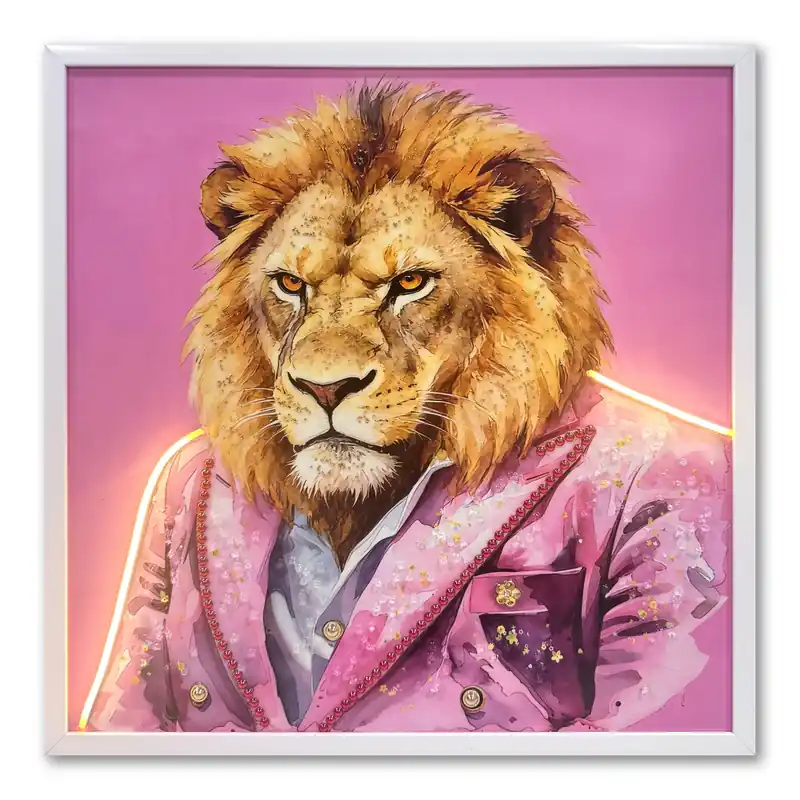 Echt GEORGE Leinwanddruckbild