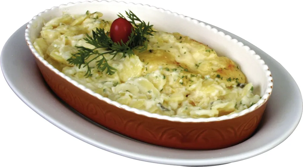 Schnäppchen Backform "Marrone" oval ofenbraun