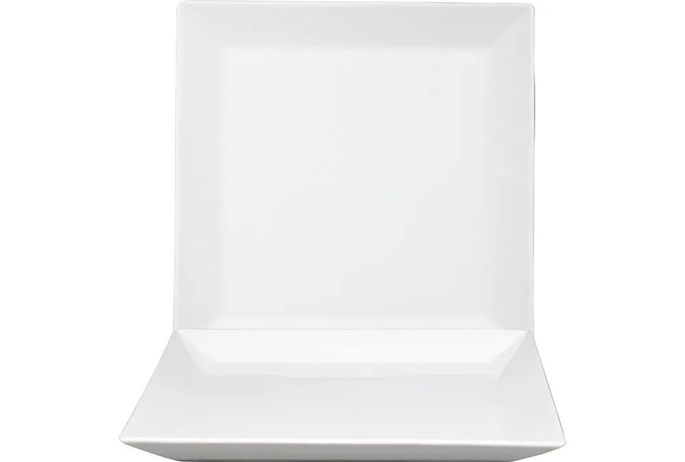 Teller flach quadratisch 244 mm Kimi White Kimi White Neue Ware