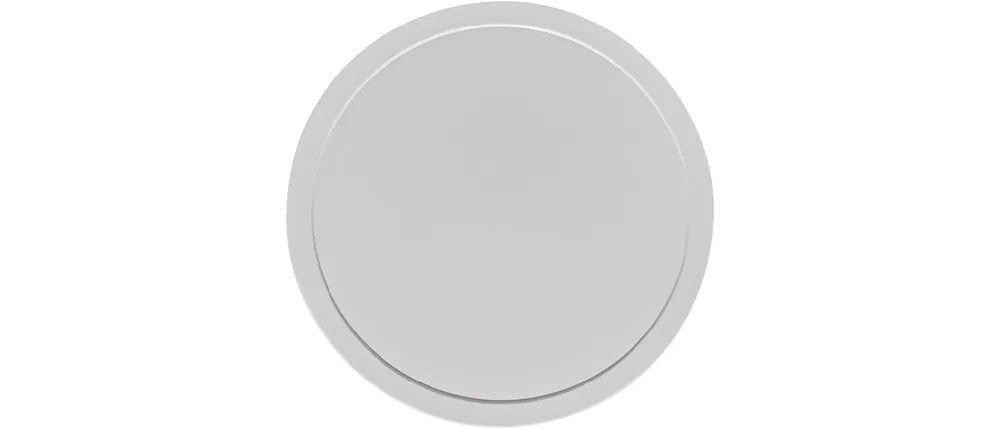 Rabatt Deckel rund / flach 180 mm grau