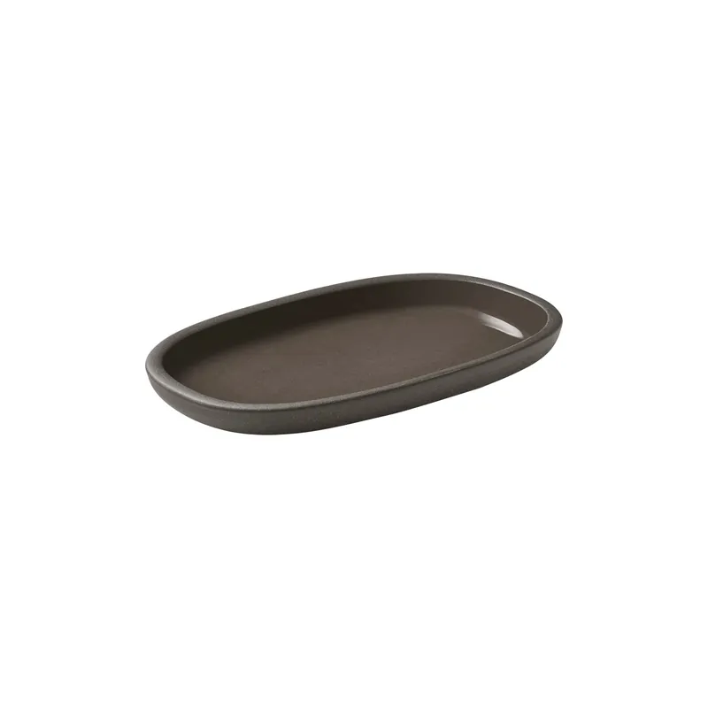 Coupplatte oval 190 x 110 mm taupe ReNew Angebot