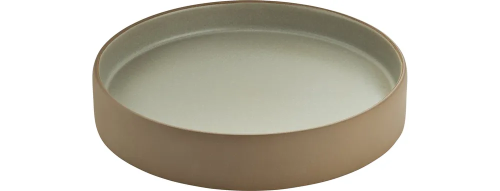 Teller flach / tief 240 mm beige/grau 2in1 Neue Ware