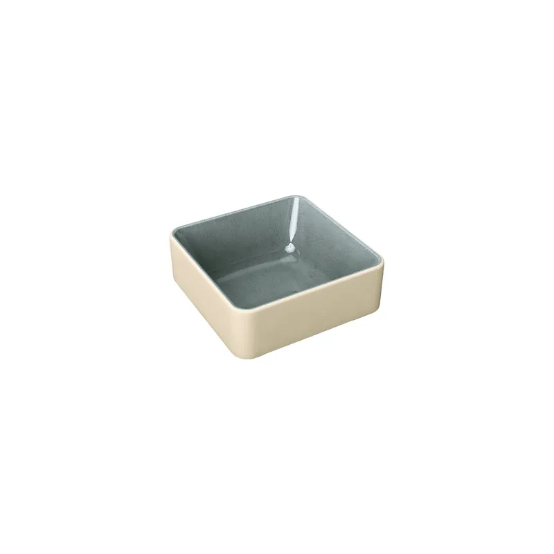 Schale tief eckig 90 x 90 mm / 0,19 l grau Nara grau Super-Preis