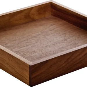 Menage eckig 180 x 180 mm Nussbaum Ananti Top-Angebot