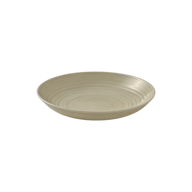 Solange Der Vorrat Reicht Coupteller tief rund Struktur 260 mm / 1,30 l sand Country House