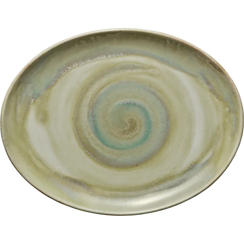 Coupplatte oval 361 x 281 mm Thyme Perfect Match Highlight