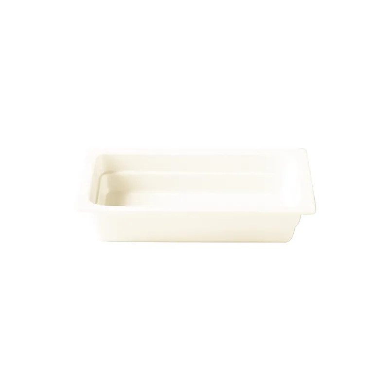 Zertifiziert GN-Schale GN 1/2 325 x 265 x 65 mm / 3,30 l creme Buffet
