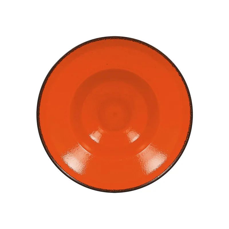 Super-Preis Teller extra tief rund 230 mm / 0,32 l orange