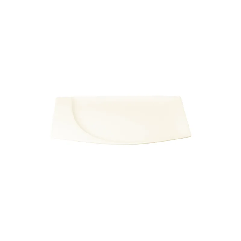 Teller flach rechteckig 320 x 209 mm creme Mazza Angebot