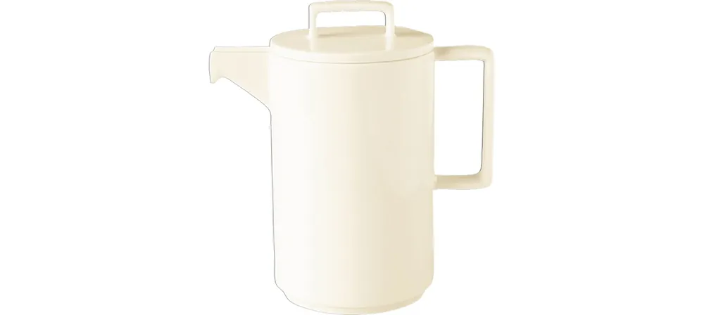 Wochenendangebot Kaffeekanne mit Deckel 1,00 l creme