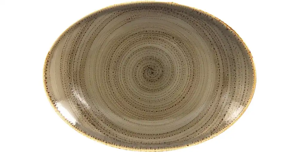 Platte oval 320 x 230 mm alga Billig