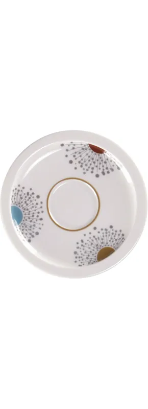 Geprüft Espresso-Untertasse 130 mm weiß mit Dekor Spring Ease Spring