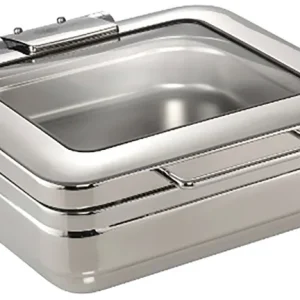 GN-Chafing Dish First GN 2/3 5,50 l / 405 x 480 x 160 mm + Glasdeckel Top-Preis