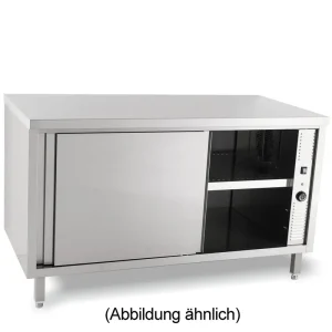 Aktuell Durchreicheschrank beheizt Schiebetüren ohne Aufkantung 2000 x 700 x 850 mm