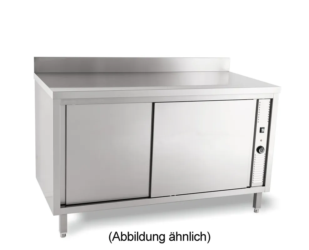 Wärmeschrank mit Flügeltüren mit 50 mm Aufkantung 1200 x 700 x 850 mm Schneller Versand