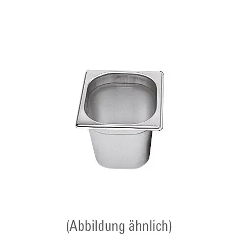 Preisreduziert GN-Behälter GN 1/6 176 x 162 x 200 mm Edelstahl