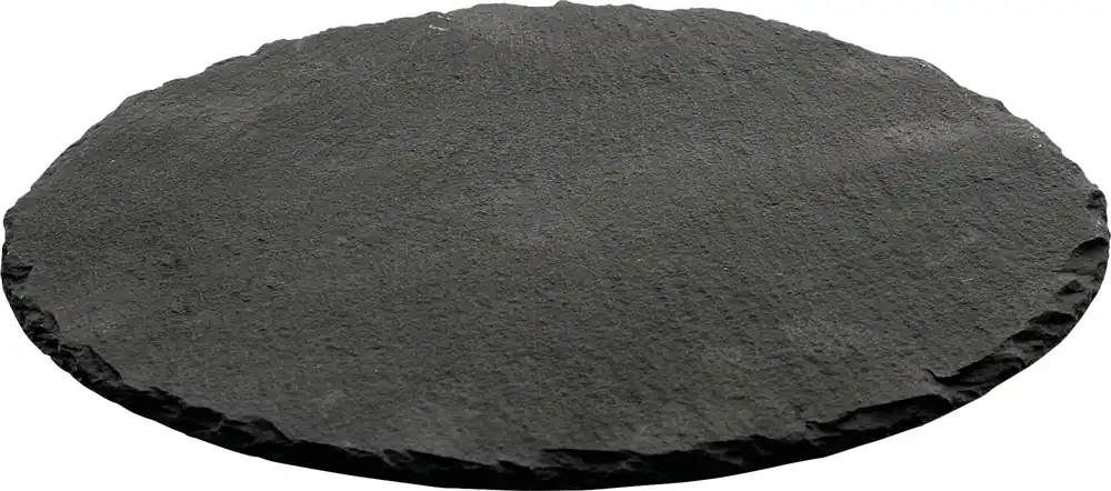 Naturschiefer-Buffetplatte rund 30 cm Markenware