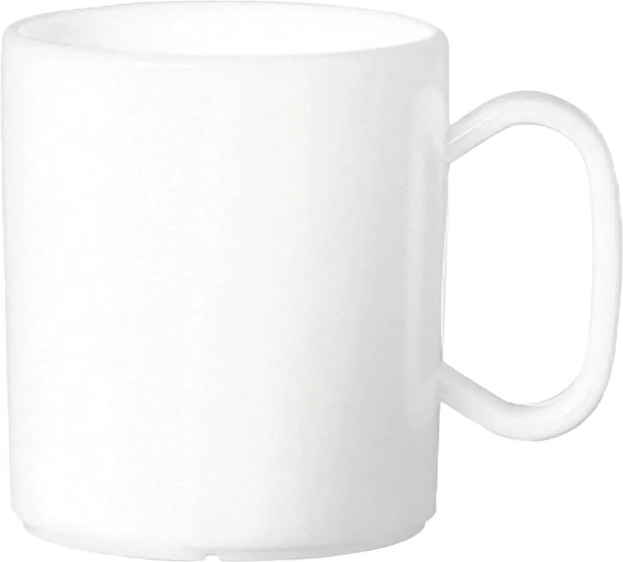 Becher mit Henkel "Colour" weiss Finale Aktion