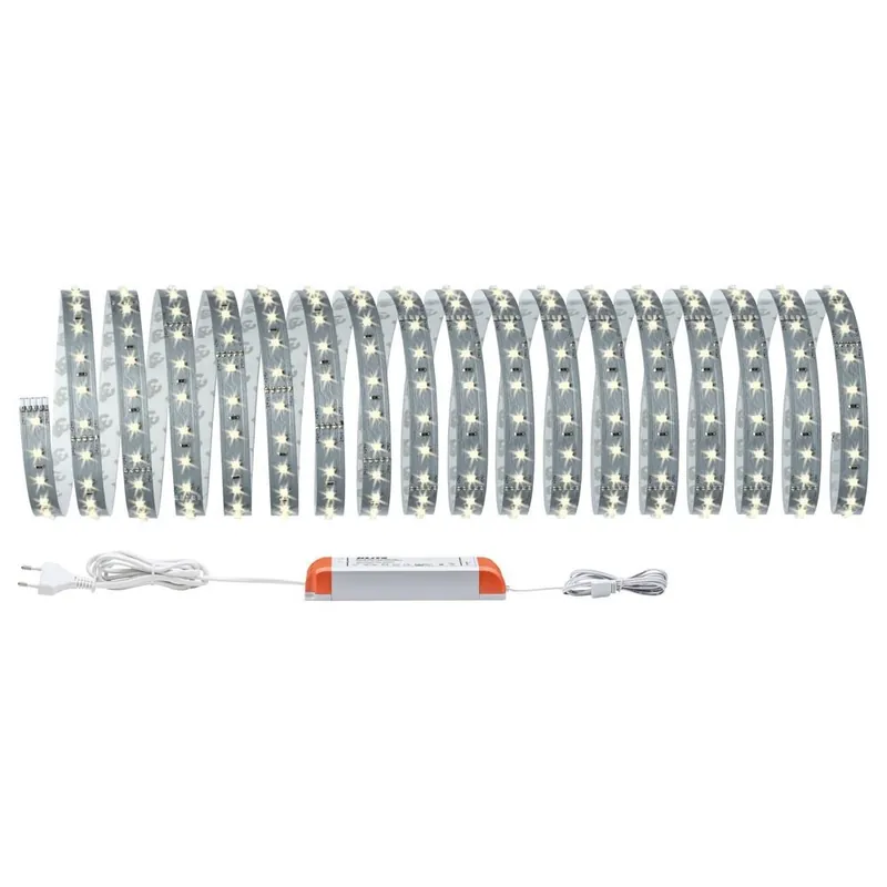 Wochenendangebot Paulmann Function MaxLED 500, silber, Basisset, 10 m, Warmweiß