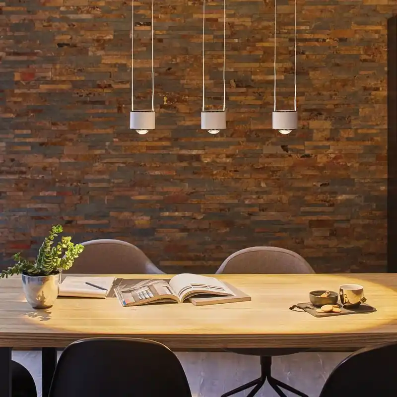 Schnäppchen Paulmann LED Pendelleuchte Aldan 3-flammig 3x9W Schwarz und Alu gebürstet dimmbar
