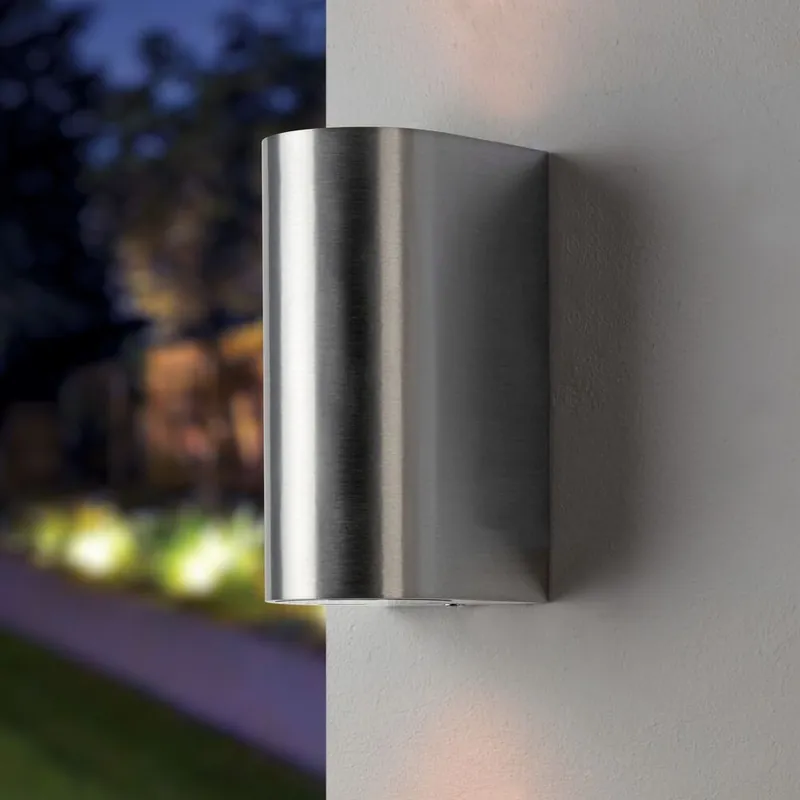 Solange Der Vorrat Reicht famlights | Außenwandleuchte Elenor aus Aluminium GU10 Up and Down