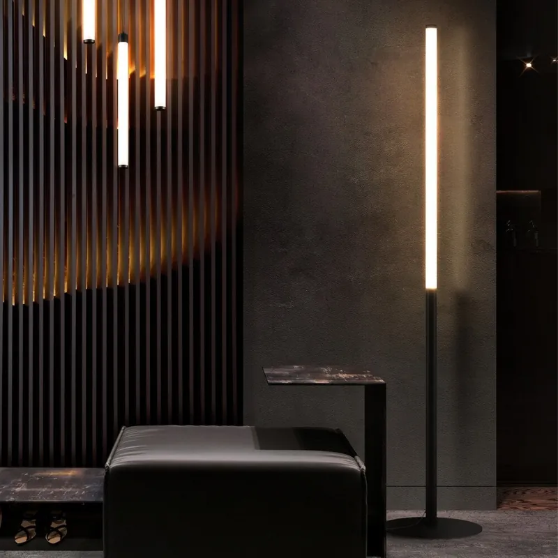 LED Stehleuchte Ray in Schwarz 18W 2100lm Schnäppchen