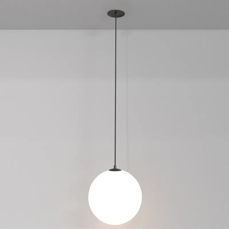 Ausverkauf LED Einbau Pendelleuchte Luna in Schwarz und Weiß 5W 300lm rund