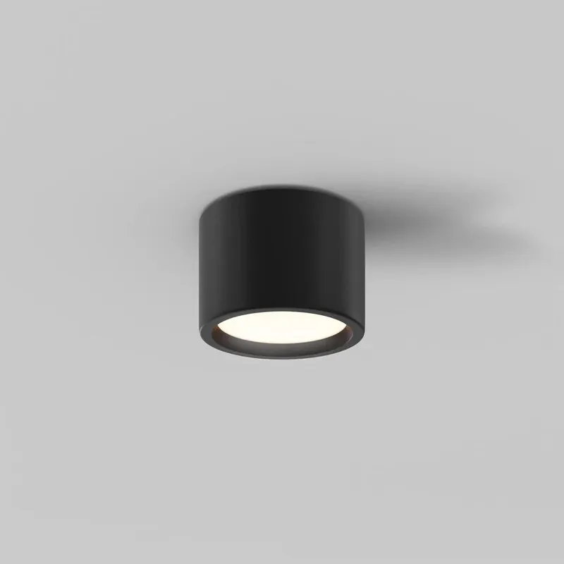 LED Deckenleuchte Hydra in Schwarz 10W 600lm IP44 Abverkauf