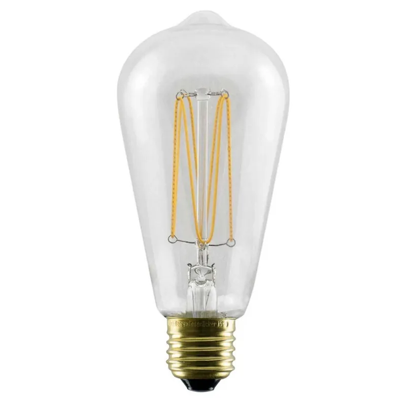 Aktuell LED Leuchtmittel E27 St64 6W 570lm 2200K