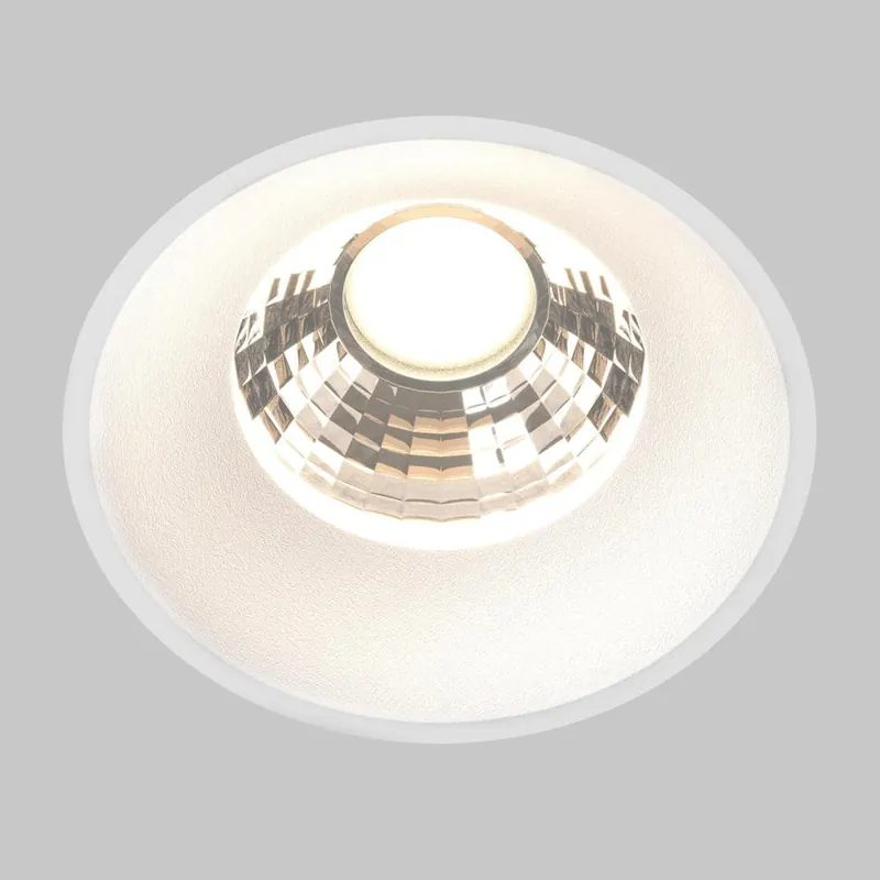 LED Einbauleuchte Round in Weiß Neue Ware