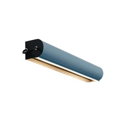 Geprüft Applique Cylindrique Longue Wandlampe, blau - Nemo Lighting