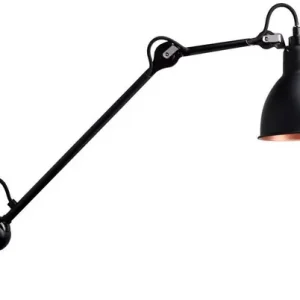 222 Wandleuchte Schwarz/Schwarz/Kupfer - Lampe Gras Sichere Zahlung