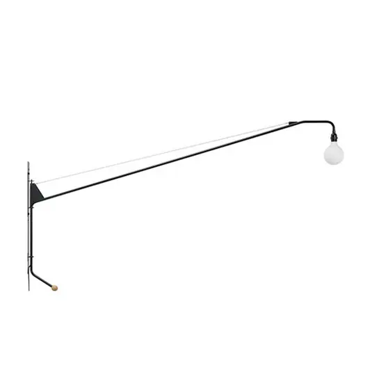 Potence Wandleuchte Schwarz - Vitra Aktuell