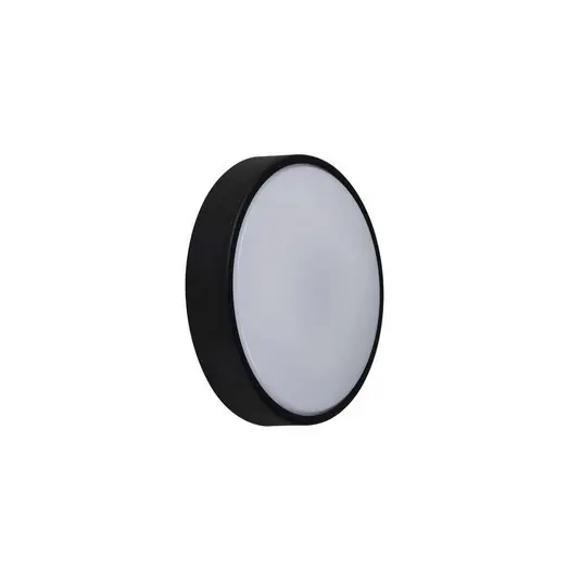 Highlight Oliver Round Außenwandleuchte Black - Nordlux