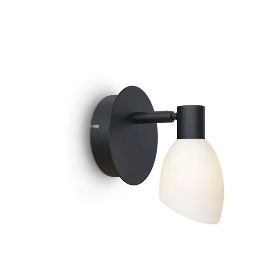 Cut 2 Wandleuchte Black/Opal - Herstal Neu
