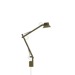 Dedicate Wandleuchte S2 Brown Green - Muuto Neuheit
