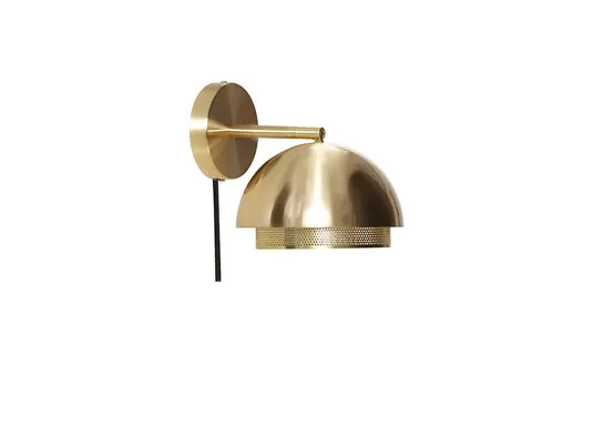 Edge Wandleuchte Brass - Hübsch Echt