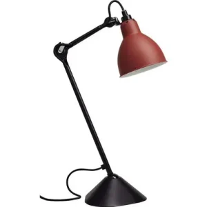 205 Tischleuchte Rot/Schwarz - Lampe Gras Neue Kollektion