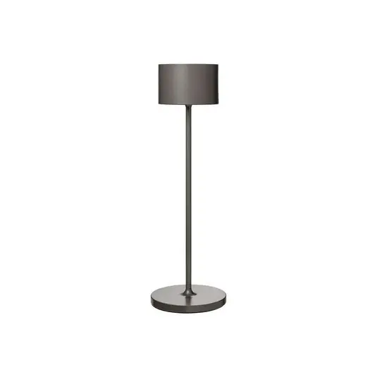 Abverkauf Farol Portable Tischleuchte Burned Metal/Metallic - Blomus