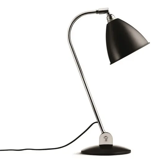 Bestlite BL2 Tischleuchte Ø16 Chrom/Schwarz - GUBI Neue Kollektion