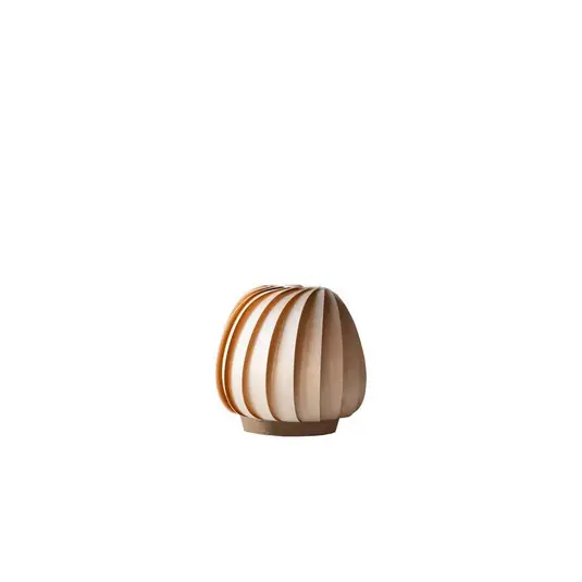 Abverkauf ST906 Tischleuchte, 20 cm, Holz - Tom Rossau