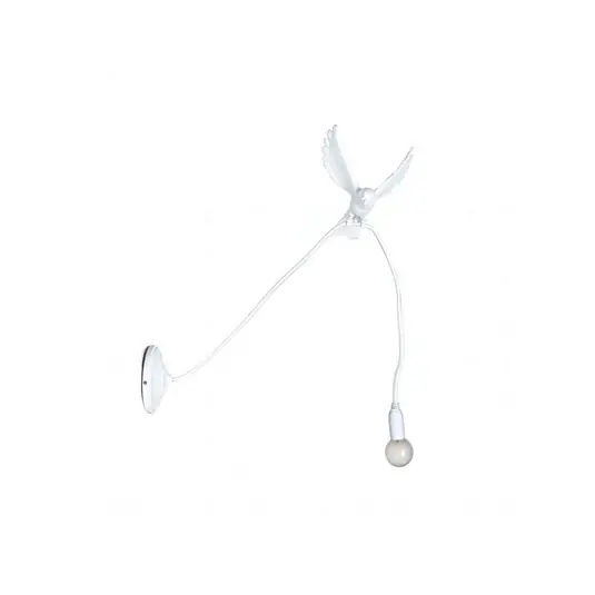 Highlight Sparrow Landing Wandleuchte White - Seletti