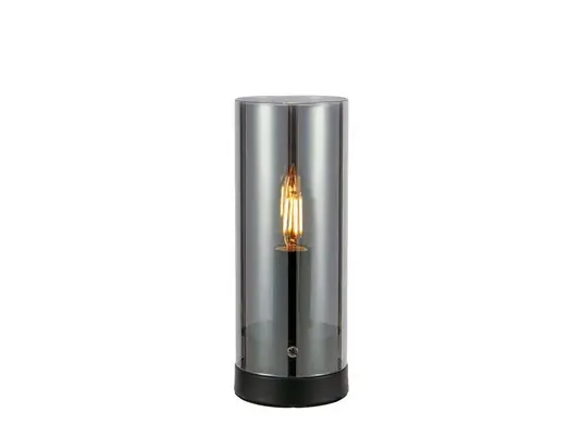 Post Tischleuchte H23 Black/Smoke - Markslöjd Must-Have