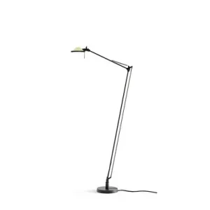 Angebot Berenice Stehleuchte Grün Glas/Schwarz - Luceplan