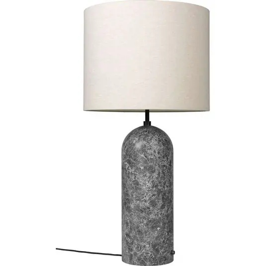 Gravity XL Low Stehleuchte Grey Marble/Canvas - GUBI Beliebt