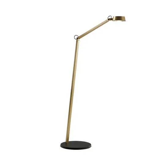 Dark F1 Stehleuchte Brass - LIGHT-POINT Zertifiziert