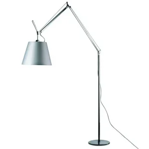 Tolomeo Mega Stehleuchte Ø360 Grau Satin/Schwarz - Artemide Jetzt Kaufen