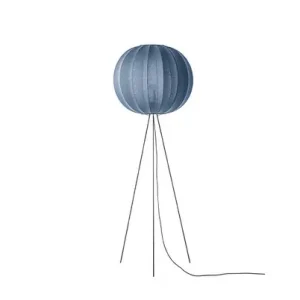 Knit-Wit 60 Round Stehleuchte Hoch Blue Stone - Made By Hand Markenprodukt