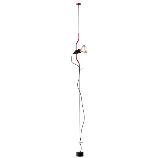 Preis Gesenkt Parentesi Pendelleuchte Rot m/Dimmer - Flos