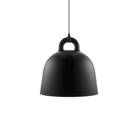 Neu Bell Pendelleuchte Medium Schwarz - Normann Copenhagen